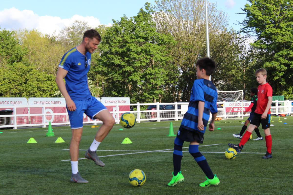 private football training for kids