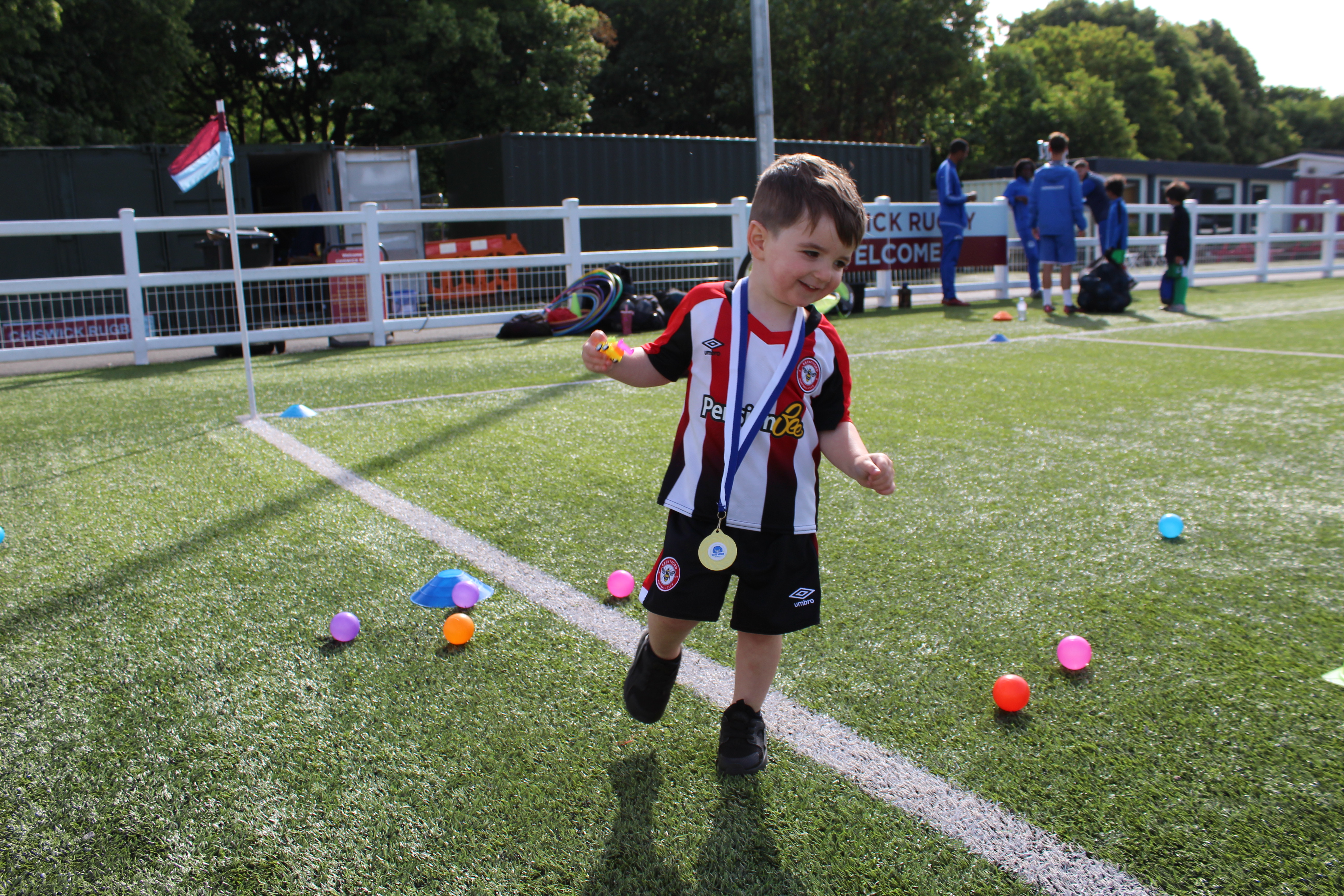 football training for kids in London