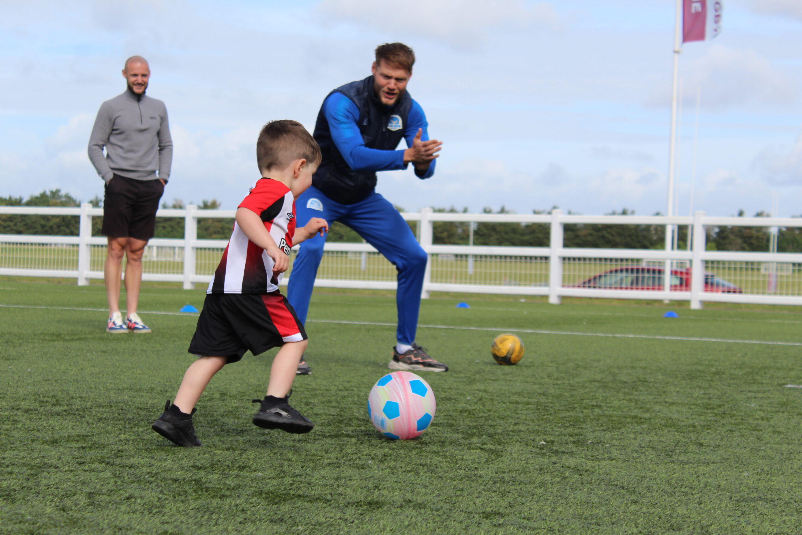 football training for kids in London